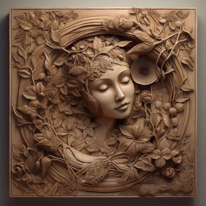 نموذج ثلاثي الأبعاد لآلة CNC 3D Art 